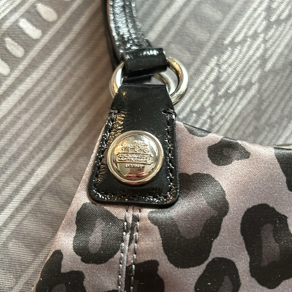 Coach Leopard Print Mini Bag - Picture 5 of 9